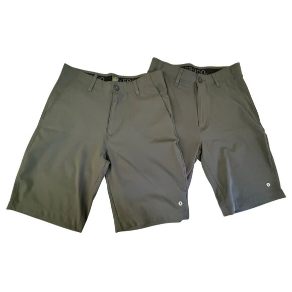 Xersion Mens Gray Polyester Shorts Set of 2 Size Small - Picture 1 of 16